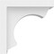 Ekena Millwork Standard Emerson Architectural Grade PVC Bracket, 3 1/2"W x 6"D x 6"H BKTP04X06X06EMR - alternate 3